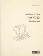 DEC - Installing and Using The VT320 Video Terminal